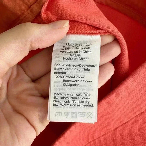 J. By J. Crew Coral/Salmon Solid Pencil Skirt with Scalloped Hem, Size 4 - Picture 16 of 16